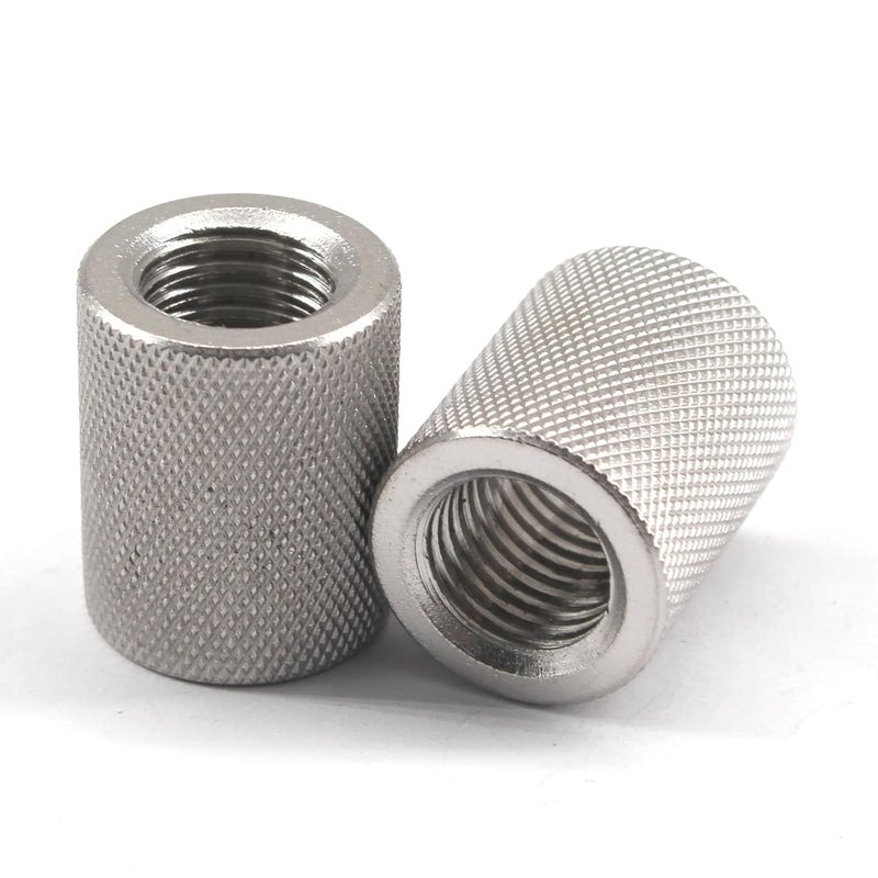 SeeRaphee (10 Pieces) M10 16x10mm Female Knurled Thumb Nuts Round Connector Nuts 304 Stainless Steel Hand Screw Nuts - Image 2